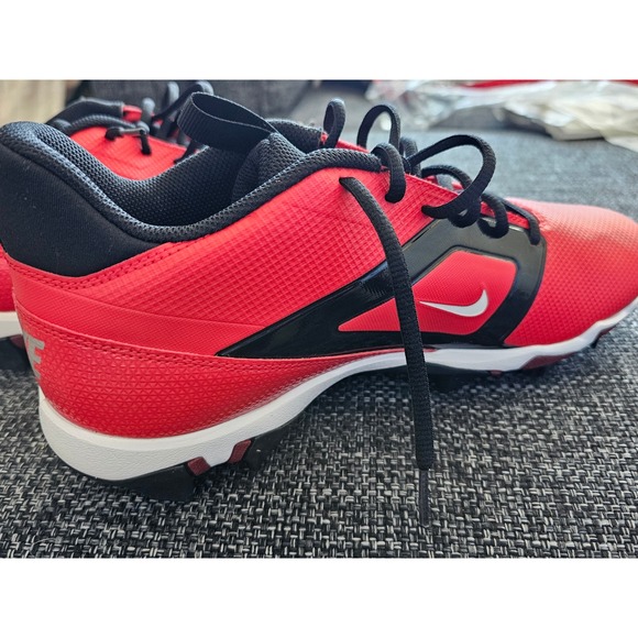 Nike Alpha Menace 4 Shark Football Cleats Red Black White Mens 10 NWT main image 9